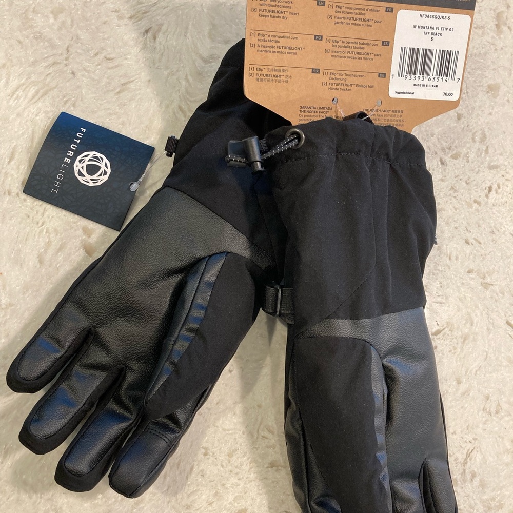 Northface Ski Gloves Small NWT